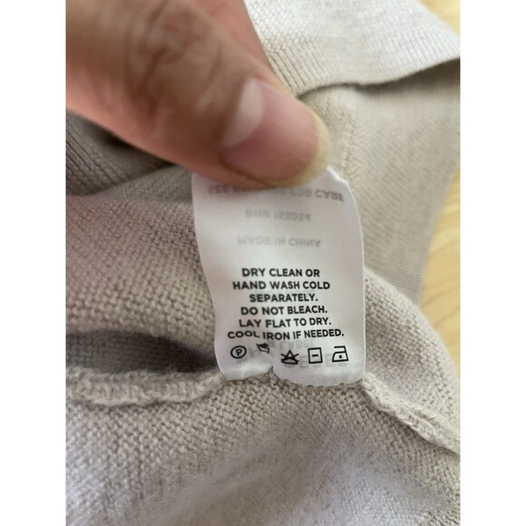 The Reset R Label Pullover Top 100% Wool Size L/XL - Picture 8 of 9